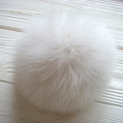 Real Arctic Fox Fur Pom Poms